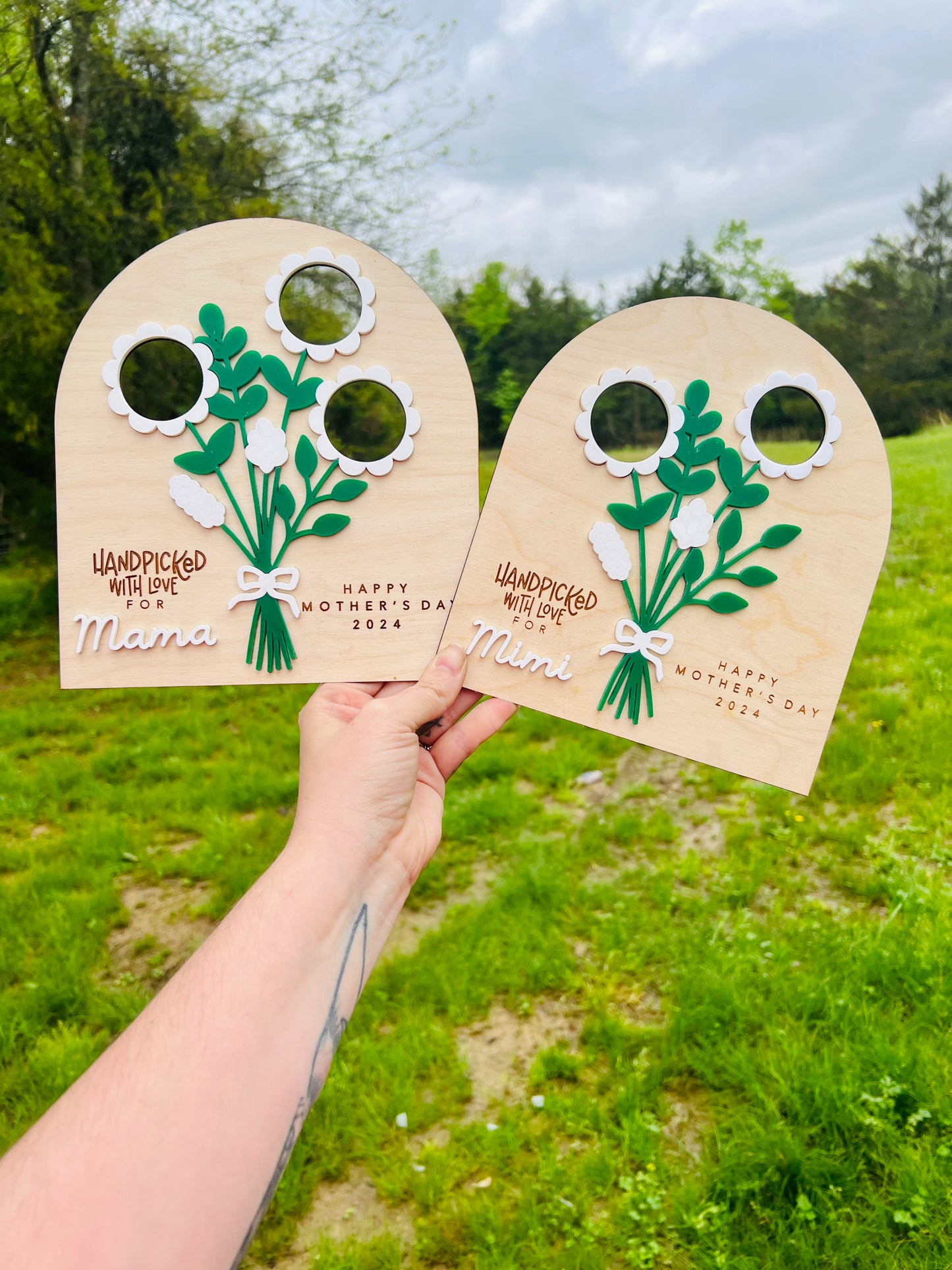 Hand Picked with Love for… Mother’s Day Bouquet Picture Board