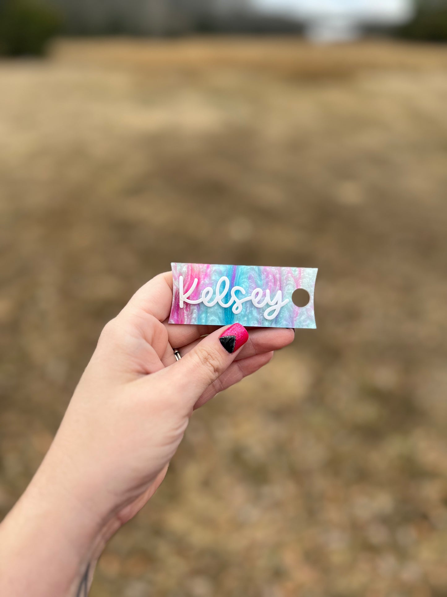 Cotton Candy Potion Cup Tag