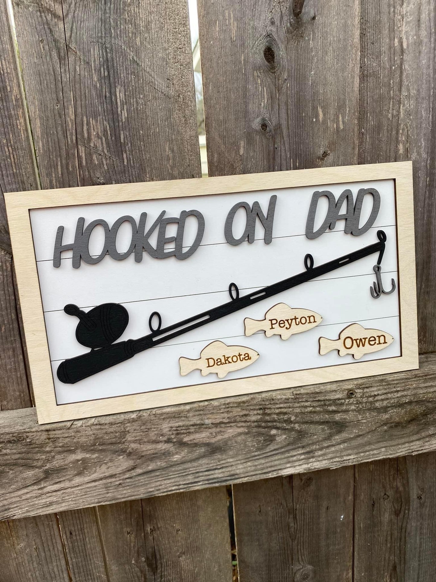 Hooked on _____ sign