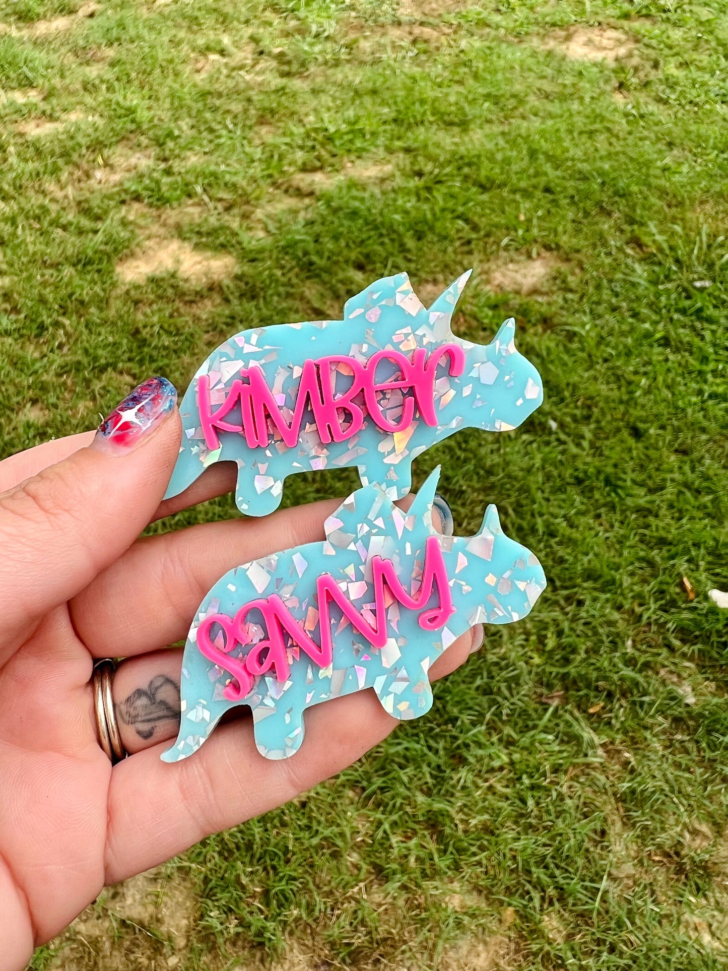 Dino Hair Clip