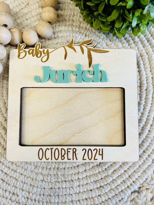 Pregnancy Announcement Frame