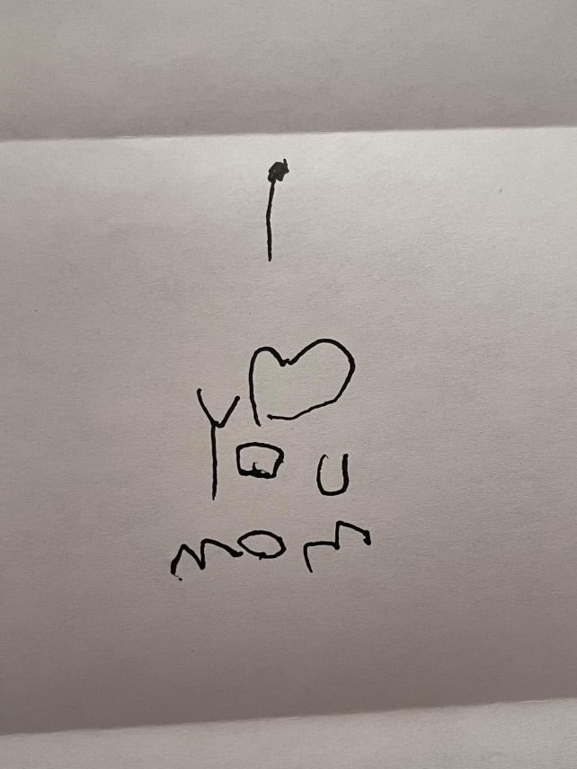 Hand Written Keychain