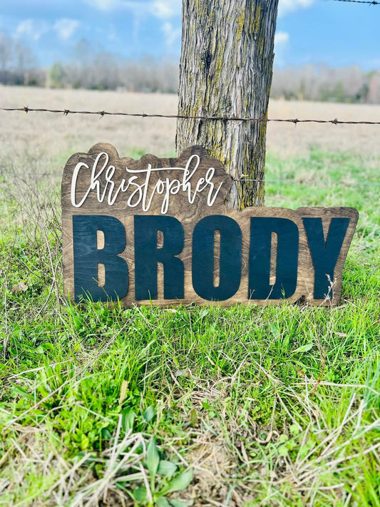 Custom Name Sign