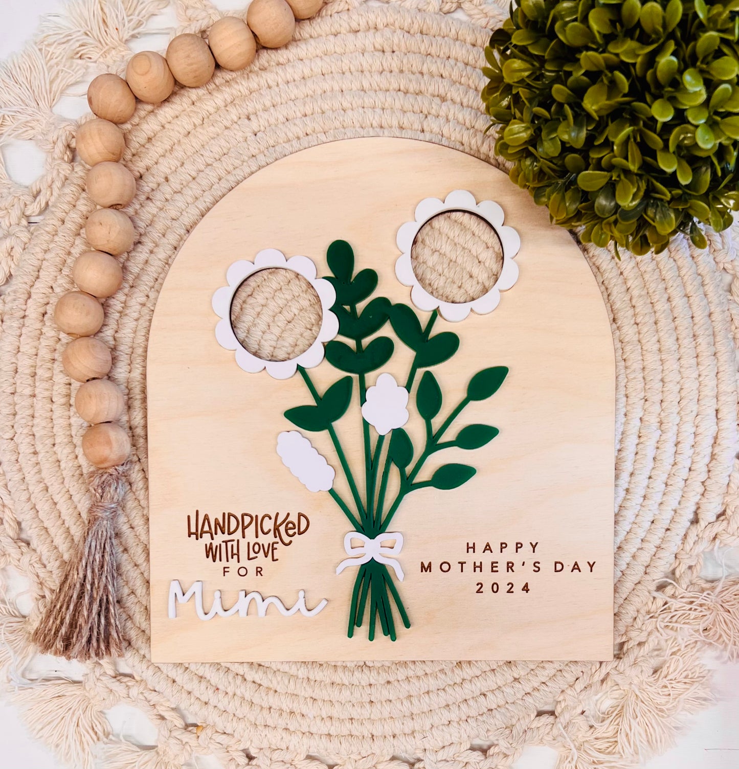 Hand Picked with Love for… Mother’s Day Bouquet Picture Board