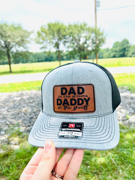 Dad in the streets daddy in the sheets hat