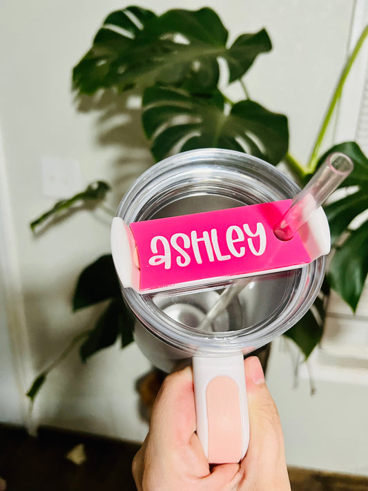 40 oz tumbler cup tag