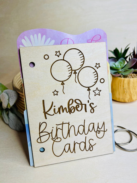 Birthday Card Keeper