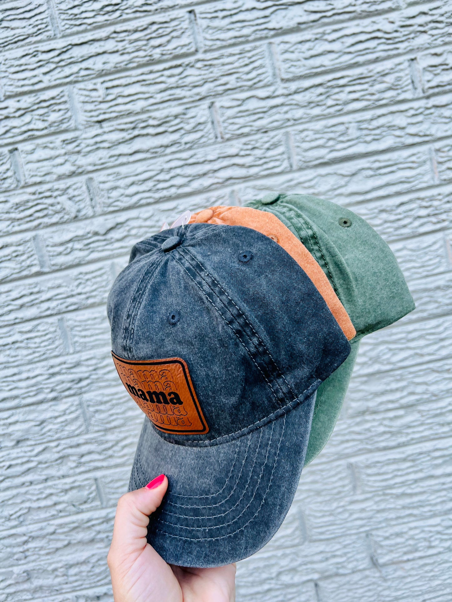 Mineral washed hat